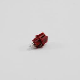 PORTALAMPADA ROSSO C/LAMPADINA 12V-2W