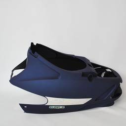 CARENA POSTERIORE F10 VERN. BLU OPACO