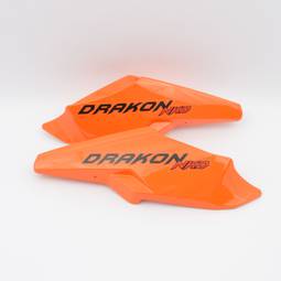 COPPIA CODINI SX DX DRAKON VERN.ORANGE