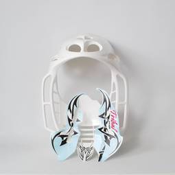 SCUDO ANTERIORE BIANCO SM  TRIBAL