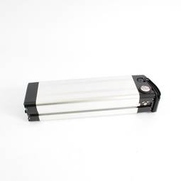 BATTERIA LIPO 36V 10AH MICROC ARGENTO VERTICALE BICI CENTRO