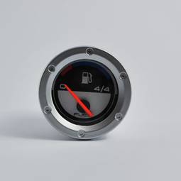 QUADRANTE LIVELLO BENZINA F10/01 C/GHIERA CROMATA