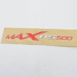 MARCA MAX RS 500 TERMOFORMATA TITANIO-ROSSO