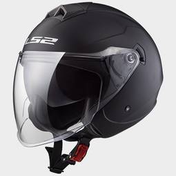 CASCO LS2 OF573 TWISTER POLYCARBONATE-MATT BLACK XS