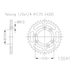 CORONA ACCIAIO BETA (420) 51 D