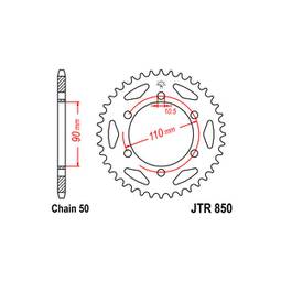 CORONA ACCIAIO YAMAHA (530) 33 D