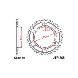 CORONA ACCIAIO YAMAHA (530) 43 D