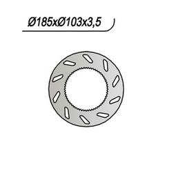 DISC.FRENO POS. (FISSO) (ATTACCO A DENTATURA) AJP