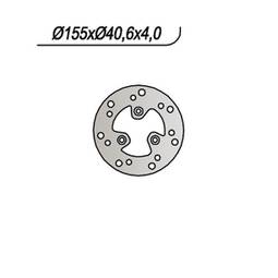 DISCO FRENO ANT. 155/66/40,6/4//3/8,5