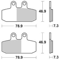 CP.PAST. FRENO ANT.DX 179-793 DX MS APRILIA 500 ATLANTIC