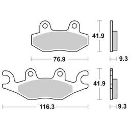 CP.PASTIG. FRENO ANT. CT TGB 250 X MOTION LC 4T