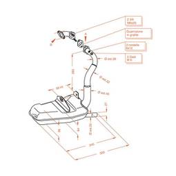 MARMITTA SITOPLUS VESPA PK 125 - XL