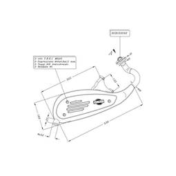 MARMITTA SITOPLUS PIAGGIO VESPA 50 ET2