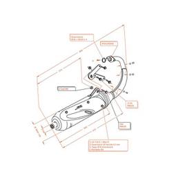 MARMITTA SITO MBK STUNT-YAMAHA SLIDER