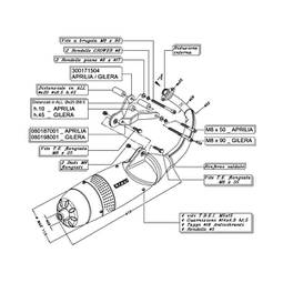 MARMITTA TOURING SR 50 R 04/07 mot.Piag