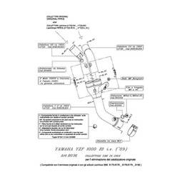 SBK COLLETTORE ELIMINA CATALIZZATORE YZF R1 '09